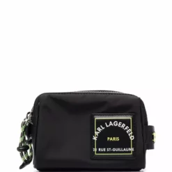 Karl Lagerfeld RSG patch wash bag