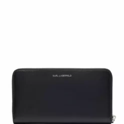 Karl Lagerfeld K/Signature Special Whip leather wallet