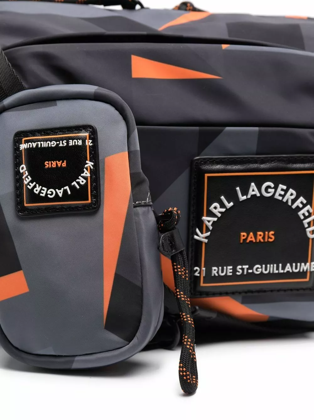 Karl Lagerfeld Kamo logo-patch crossbody bag