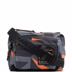 Karl Lagerfeld Kamo logo-patch crossbody bag