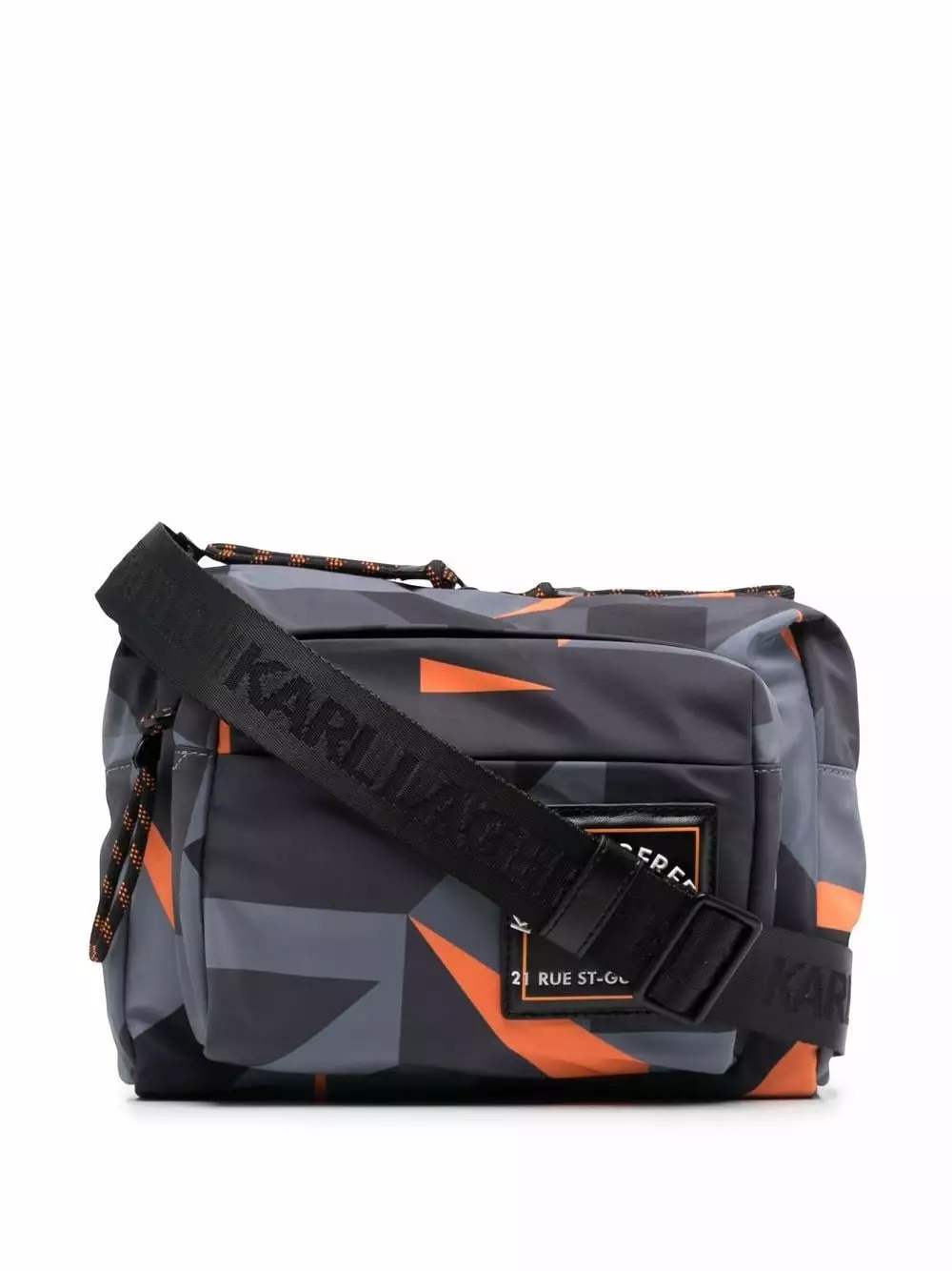 Karl Lagerfeld Kamo logo-patch crossbody bag