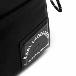 Karl Lagerfeld recycled polyester weekender bag
