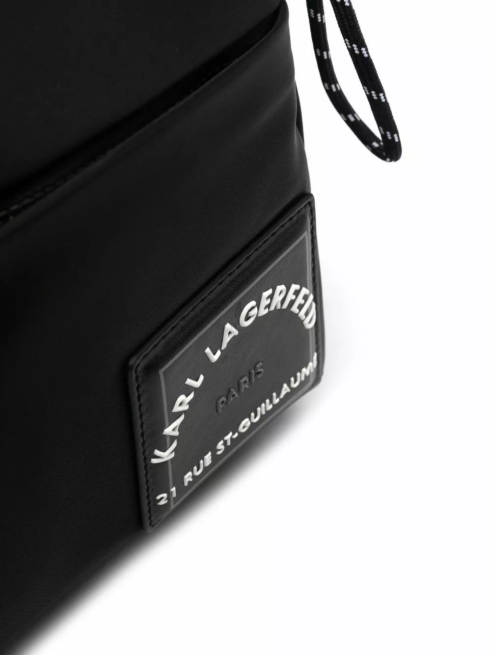 Karl Lagerfeld recycled polyester weekender bag