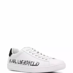 Karl Lagerfeld Kourt Art Deco low top sneakers