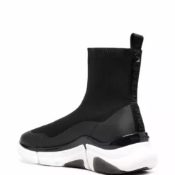 Karl Lagerfeld Venture logo-print sock sneakers