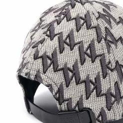Karl Lagerfeld K/Monogram pattern cap