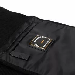 Karl Lagerfeld knitted pocket-detail scarf