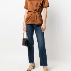 Karl Lagerfeld mid-rise straight leg jeans