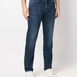 Karl Lagerfeld mid-rise straight leg jeans