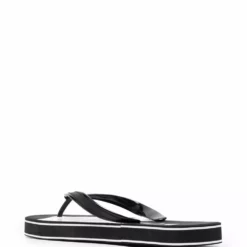 Karl Lagerfeld Ikonic motif flip flops