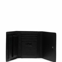 Karl Lagerfeld Pebble Logo Fold Wallet