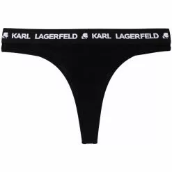 Karl Lagerfeld two-pack logo-waistband thongs
