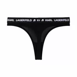 Karl Lagerfeld two-pack logo-waistband thongs