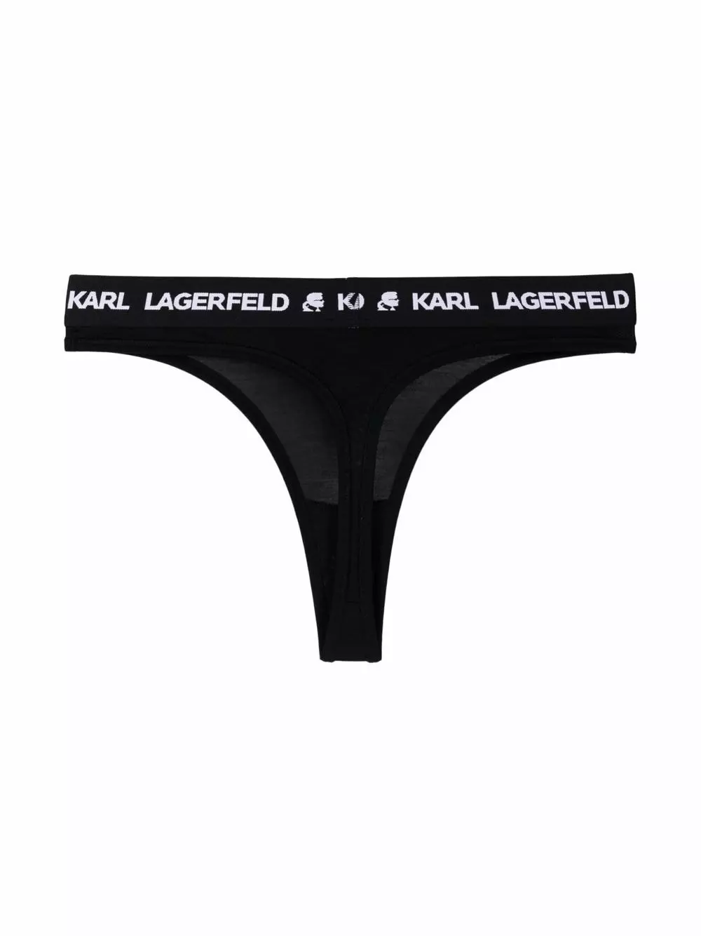 Karl Lagerfeld two-pack logo-waistband thongs
