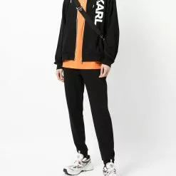 Karl Lagerfeld embroidered-Karl polo shirt