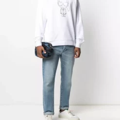 Karl Lagerfeld Karl motif crew-neck sweatshirt