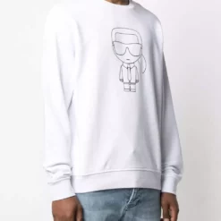 Karl Lagerfeld Karl motif crew-neck sweatshirt