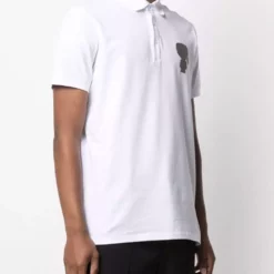 Karl Lagerfeld Karl motif logo polo shirt