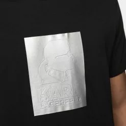 Karl Lagerfeld logo patch T-shirt