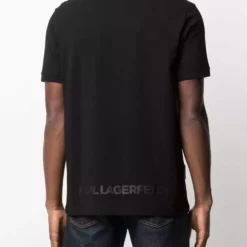 Karl Lagerfeld logo-appliqué polo shirt