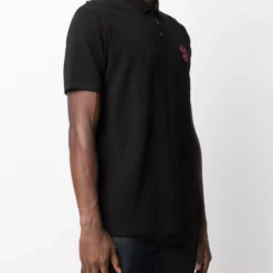 Karl Lagerfeld logo-appliqué polo shirt