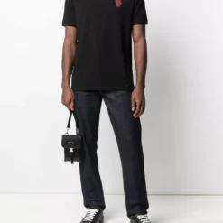 Karl Lagerfeld logo-appliqué polo shirt