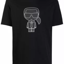 Karl Lagerfeld logo-print cotton-jersey T-shirt