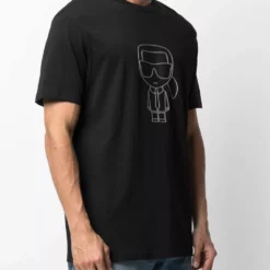 Karl Lagerfeld logo-print cotton-jersey T-shirt