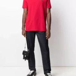 Karl Lagerfeld logo-appliqué piqué polo shirt