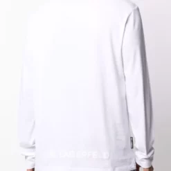 Karl Lagerfeld appliqué cotton-jersey T-shirt