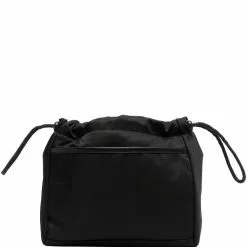 Karl Lagerfeld logo-printed make-up bag