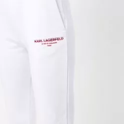 Karl Lagerfeld logo-print sweat pants