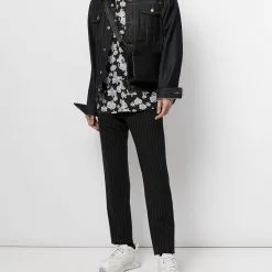 Karl Lagerfeld floral-print cotton shirt