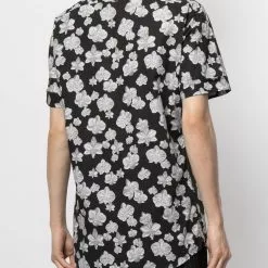 Karl Lagerfeld floral-print cotton shirt