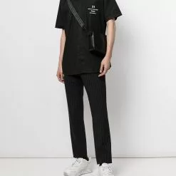 Karl Lagerfeld logo-print shortsleeved shirt