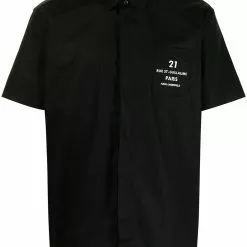 Karl Lagerfeld logo-print shortsleeved shirt