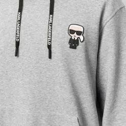 Karl Lagerfeld Karl patch hoodie