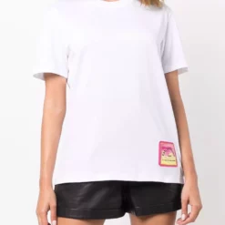 Karl Lagerfeld logo-print detail T-shirt