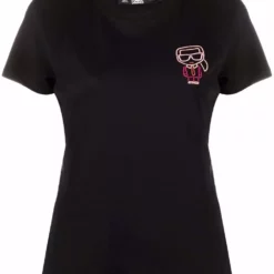 Karl Lagerfeld embroidered Karl T-shirt