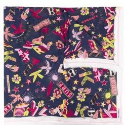 Karl Lagerfeld RSG Surf Elements-print scarf