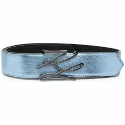 Karl Lagerfeld K/Autograph leather belt