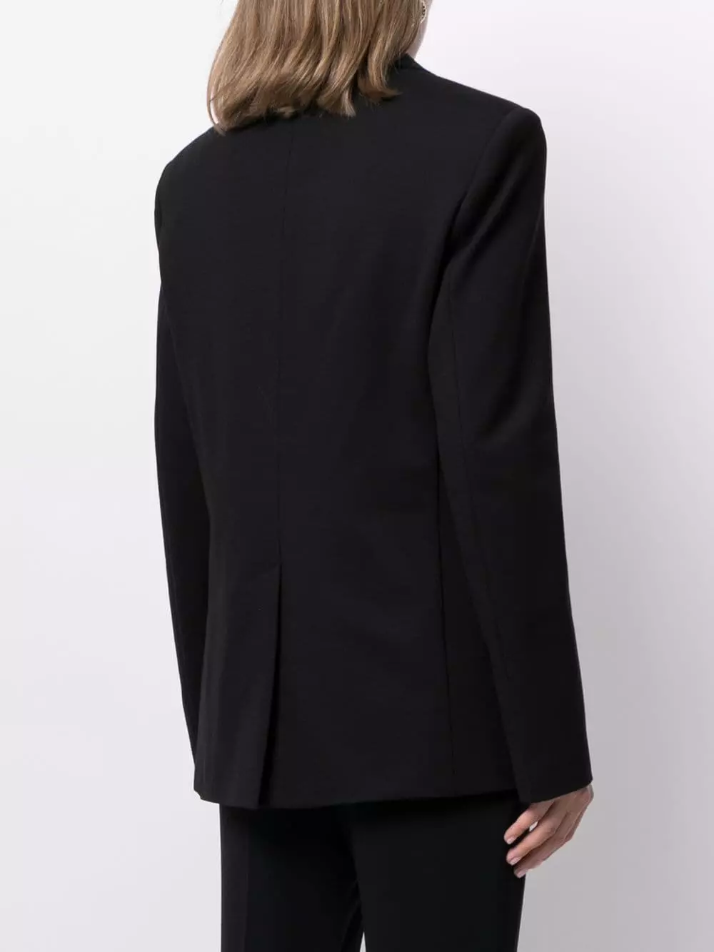 Karl Lagerfeld logo-tape detail blazer