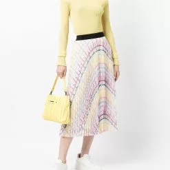 Karl Lagerfeld fully-pleated skirt