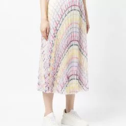 Karl Lagerfeld fully-pleated skirt