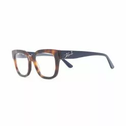 Karl Lagerfeld cat-eye colourblock glasses