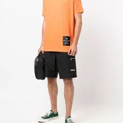Karl Lagerfeld zip-pocket track shorts