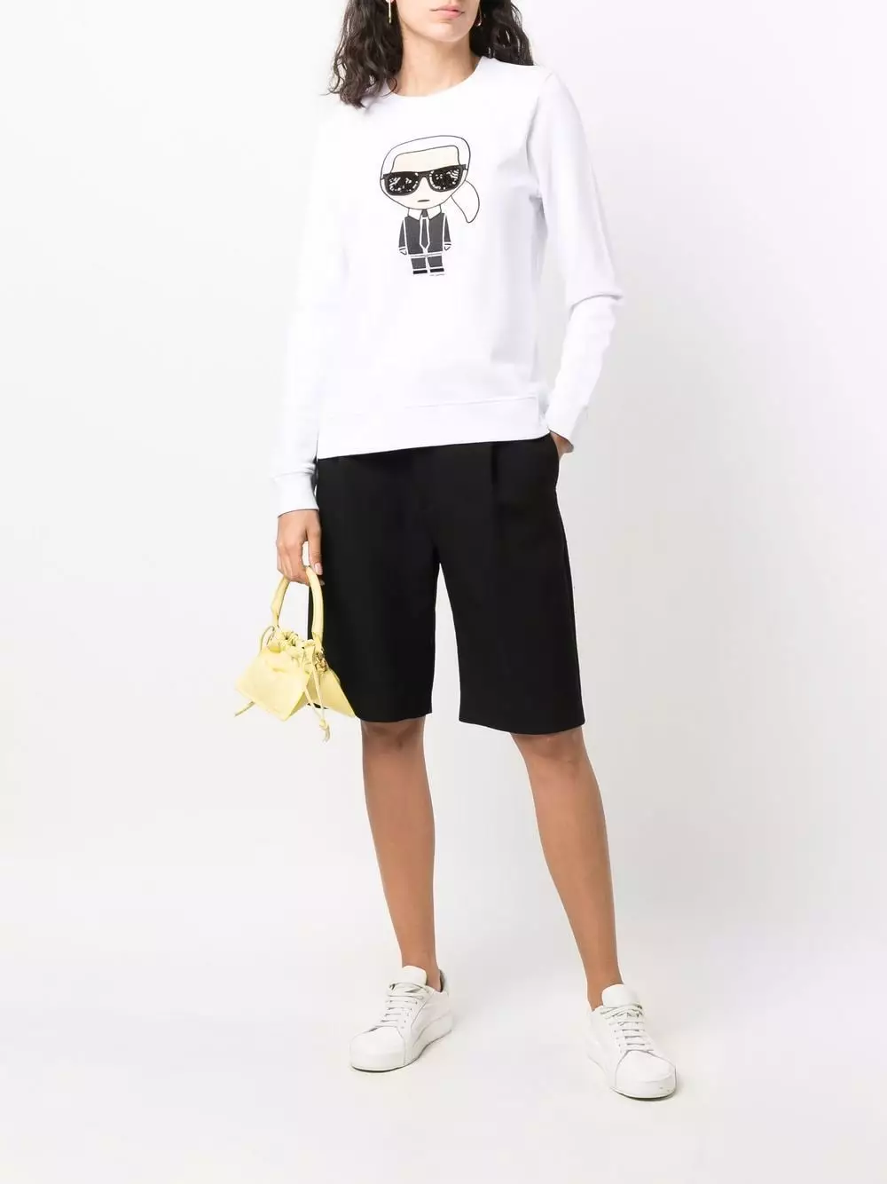 Karl Lagerfeld Ikonik Karl print sweatshirt