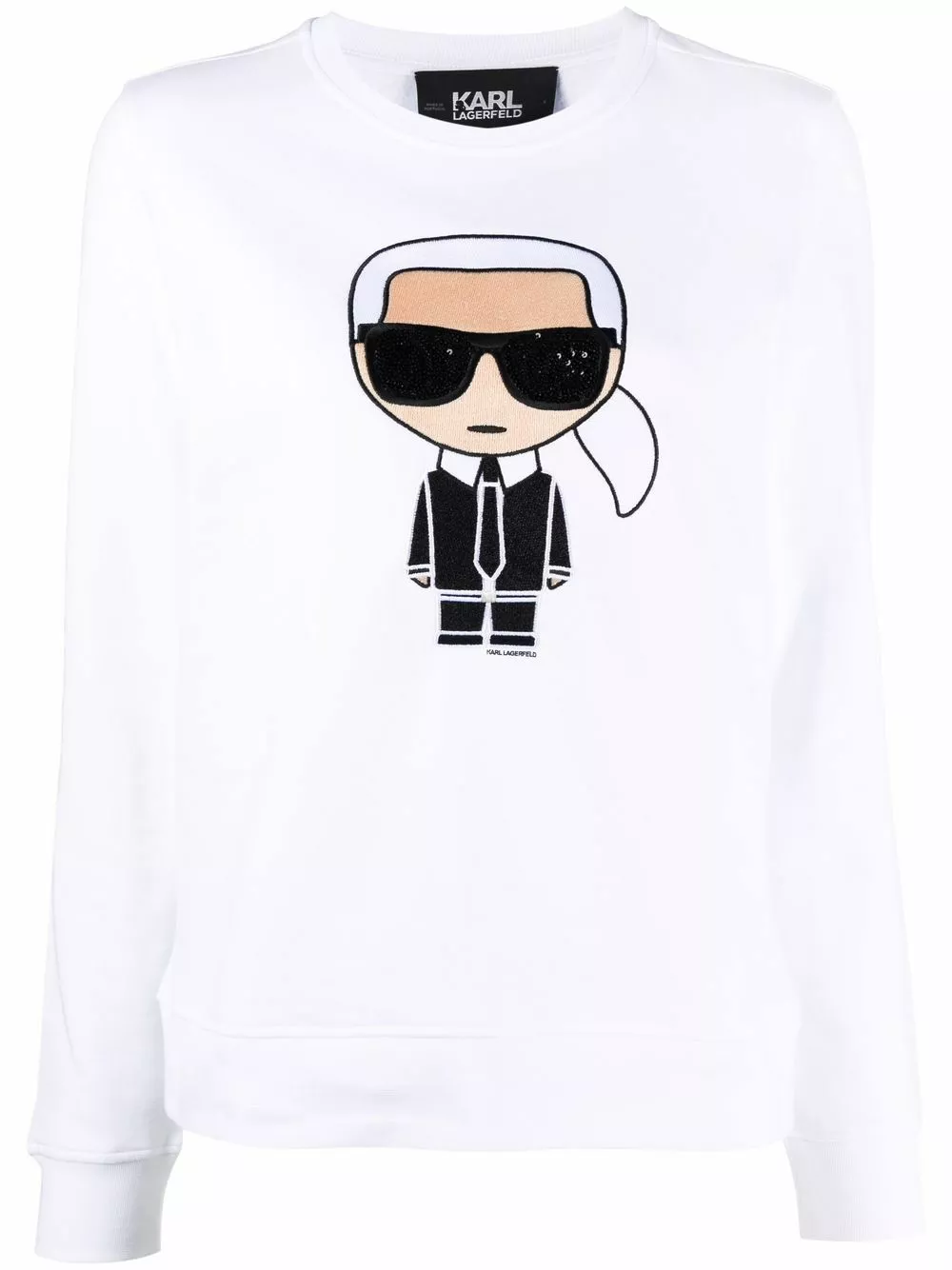 Karl Lagerfeld Ikonik Karl print sweatshirt