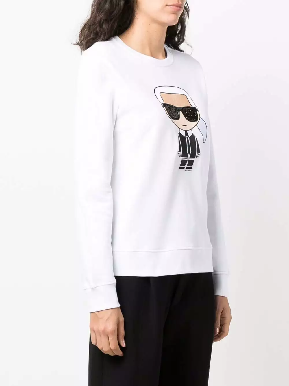 Karl Lagerfeld Ikonik Karl print sweatshirt