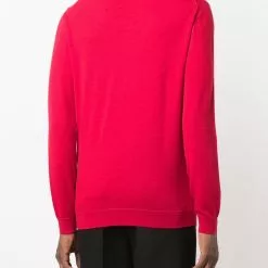 Karl Lagerfeld logo-print cotton jumper